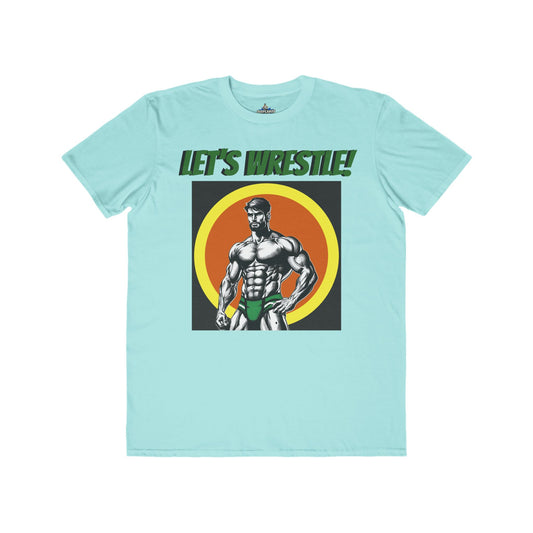 LET'S WRESTLE VINTAGE TEE – MUSCLES, MAYHEM & A SPLASH OF MASC ENERGY