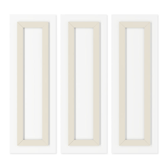 Chosen Fam: Triptych of Joy 36"x 12"