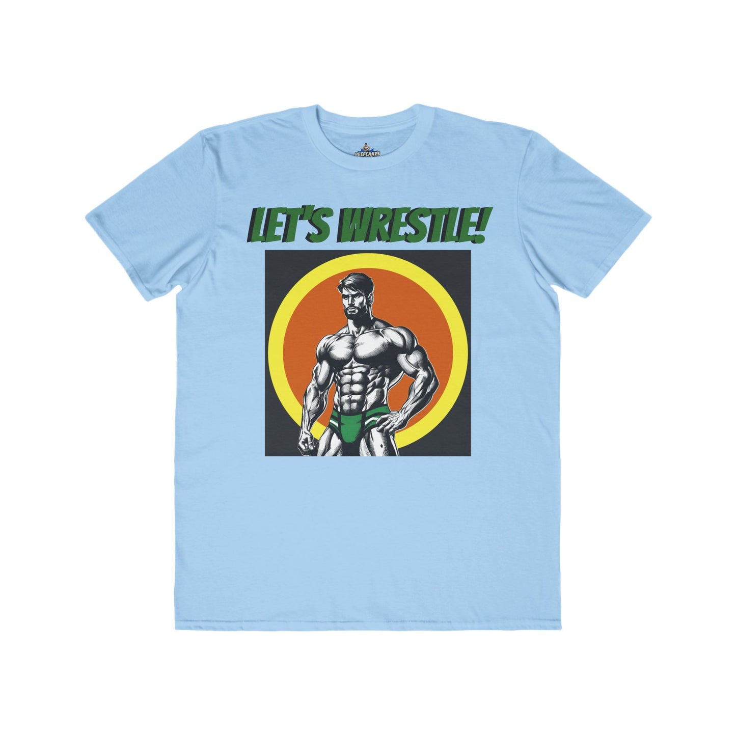 Let's Wrestle Vintage Tee –Muscles, Mayhem & a Splash of Masc