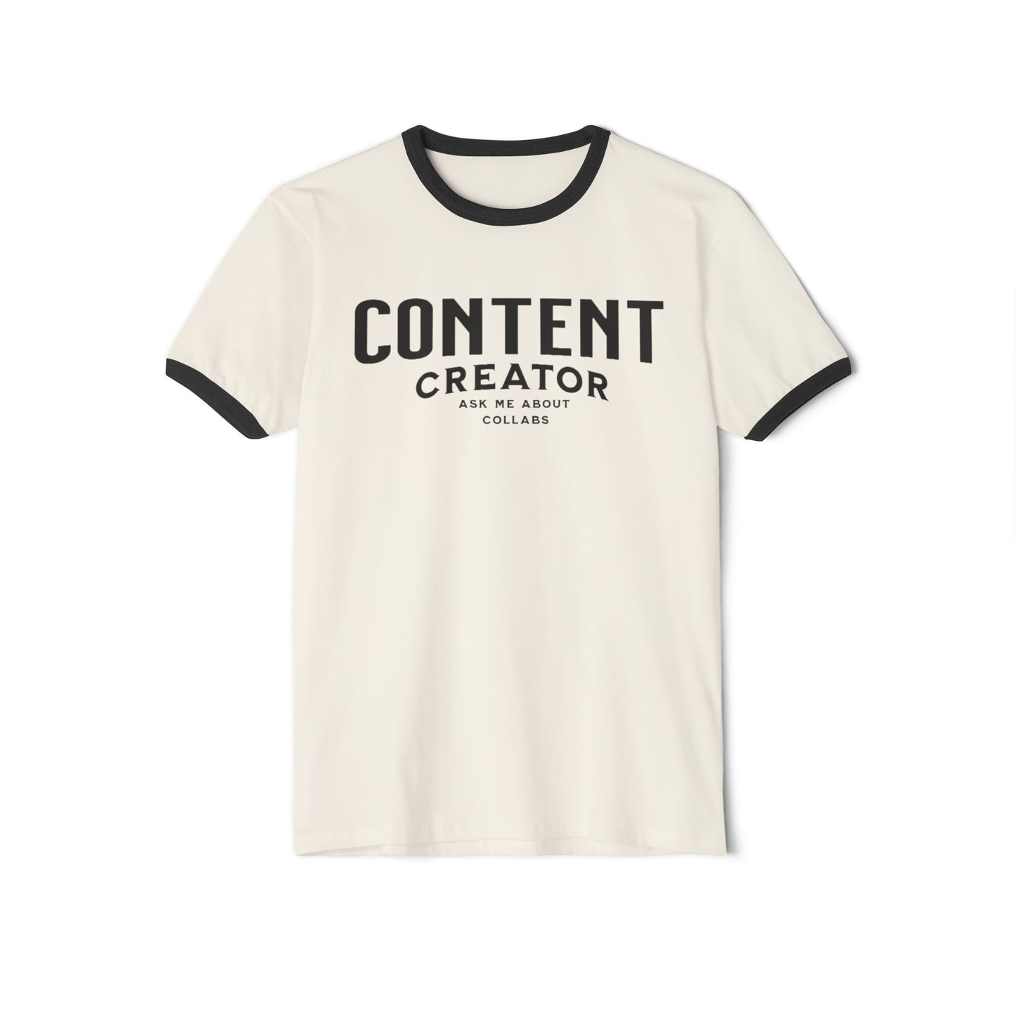 CONTENT CREATOR Ringer T-Shirt