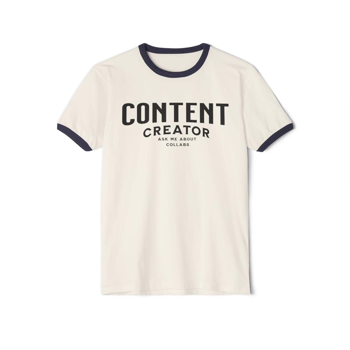 CONTENT CREATOR Ringer T-Shirt
