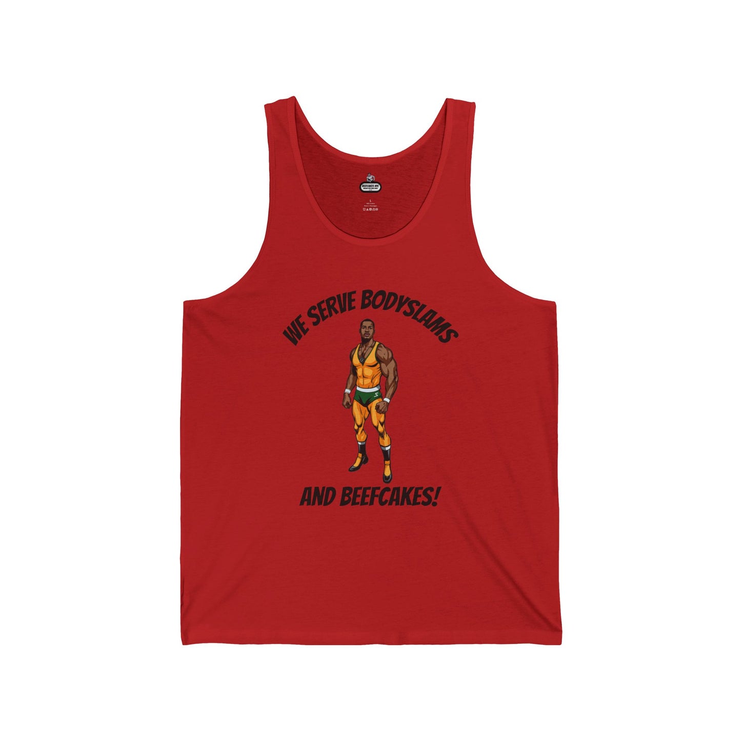 Wrestler Comic Tank Top