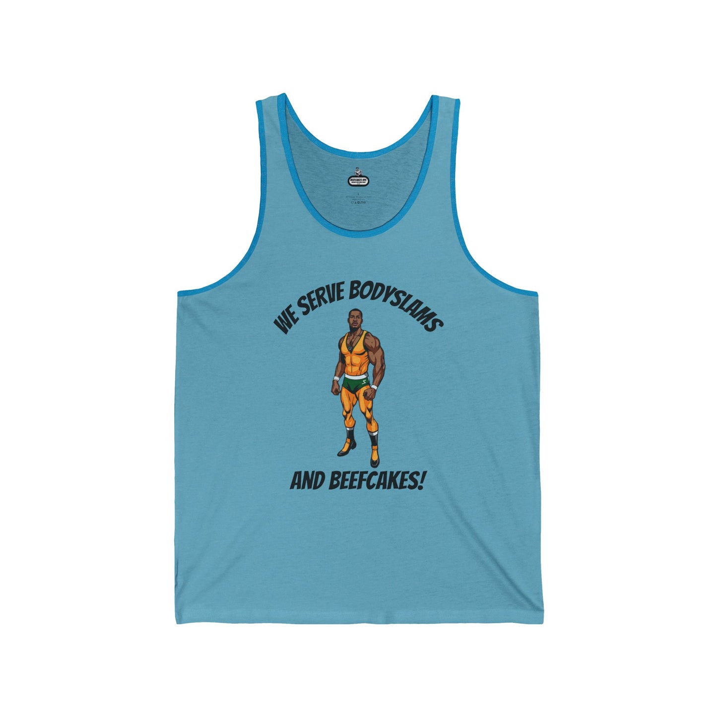 Wrestler Comic Tank Top
