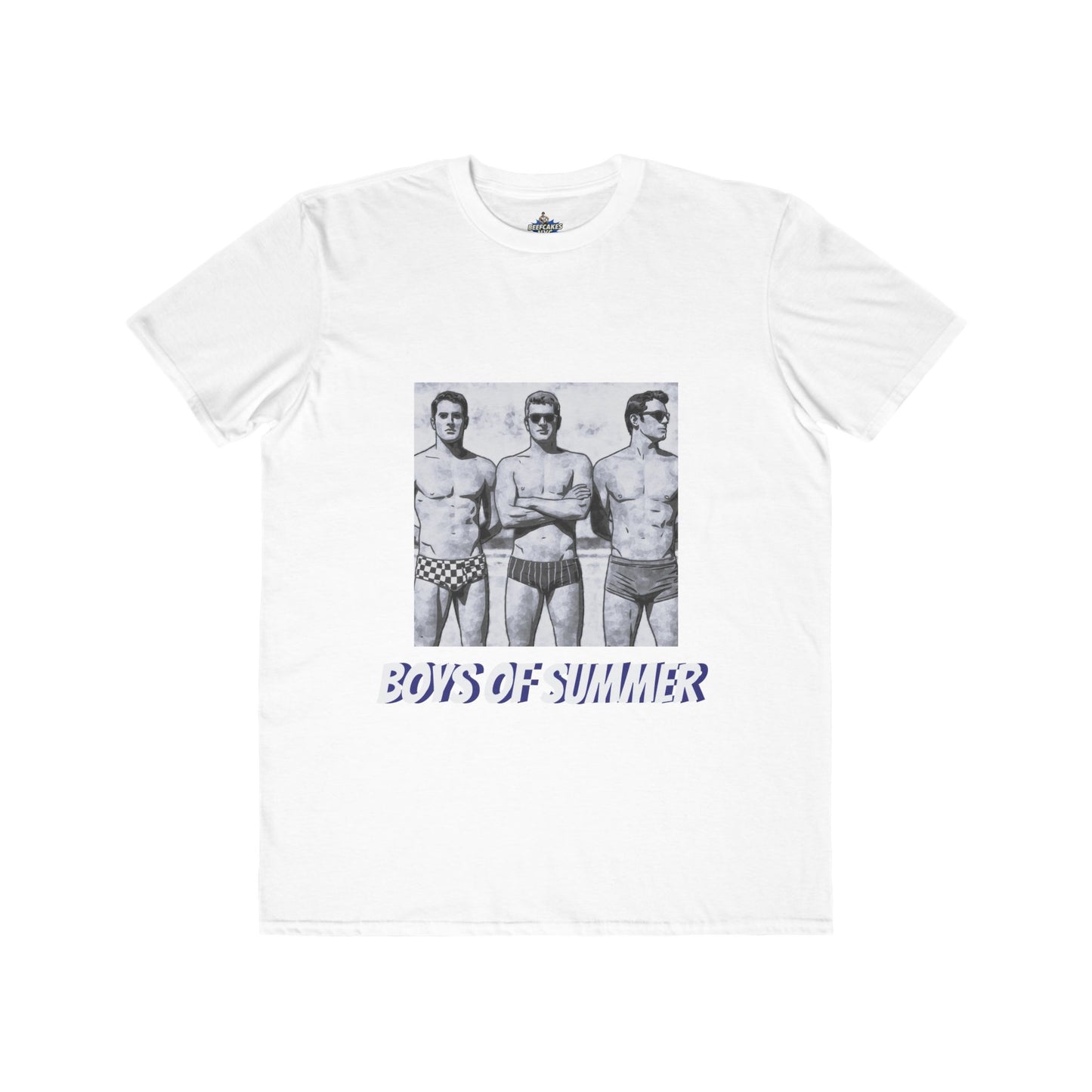 🌞 BOYS OF SUMMER / BLACK AND WHITE, LIGHTWEIGHT TEE
