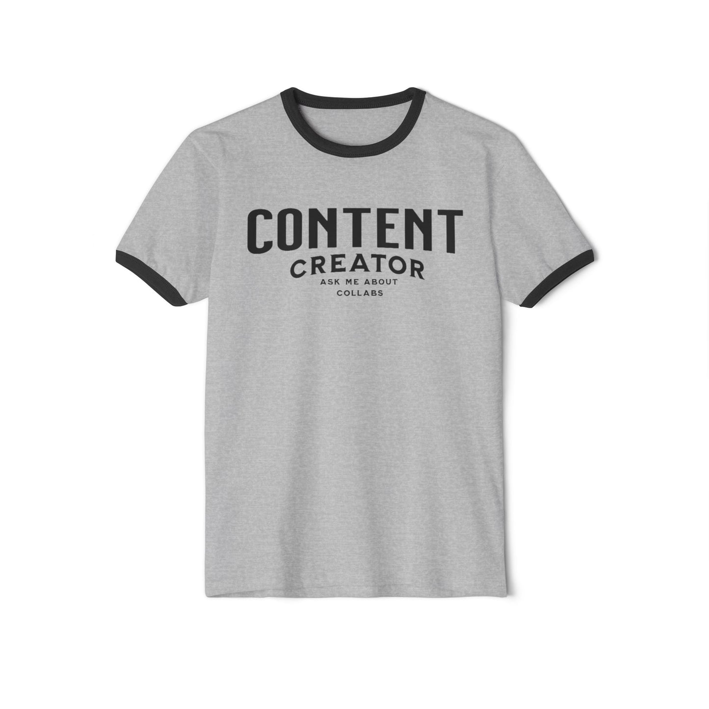 CONTENT CREATOR Ringer T-Shirt