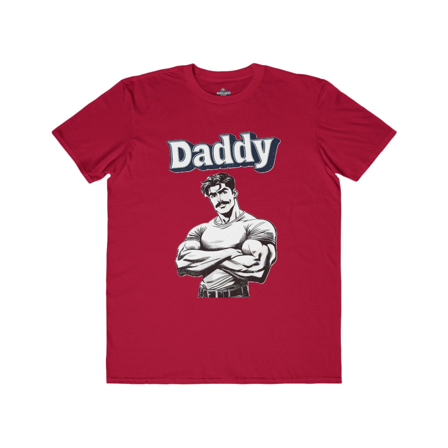 Daddy Beefcake Tee- Flex Appeal Meets Daddy Drama
