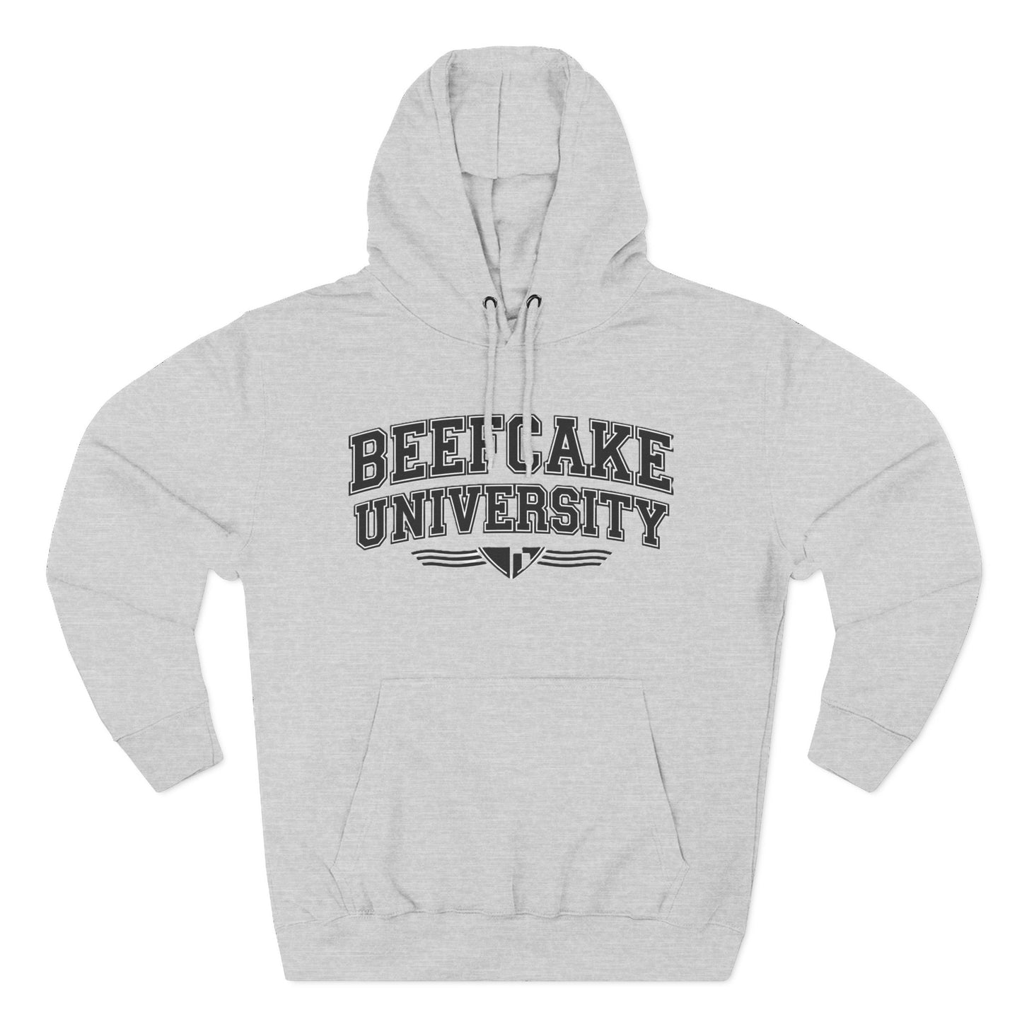 BEEFCAKES UNIVERSITY HOODIE - CAMPUS CUFFED