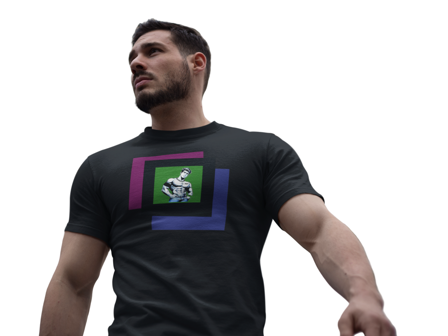 BLUE STEEL TEE - FLEX IN FULL COLOR!