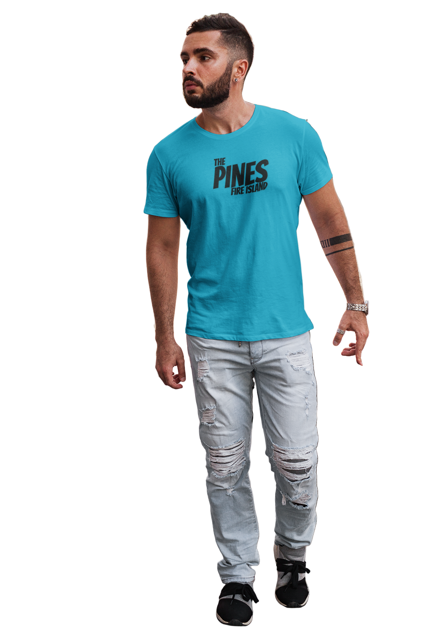 THE PINES, FIRE ISLAND TEE– FOR THE BOYS WHO KNOW
