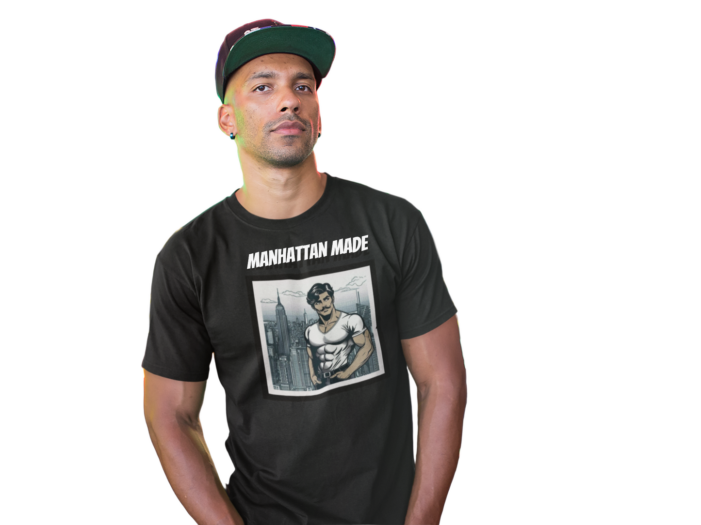 NYC BEEFCAKE, MANHATTAN MADE - MUSCLE POWERED, NYC APPROVED