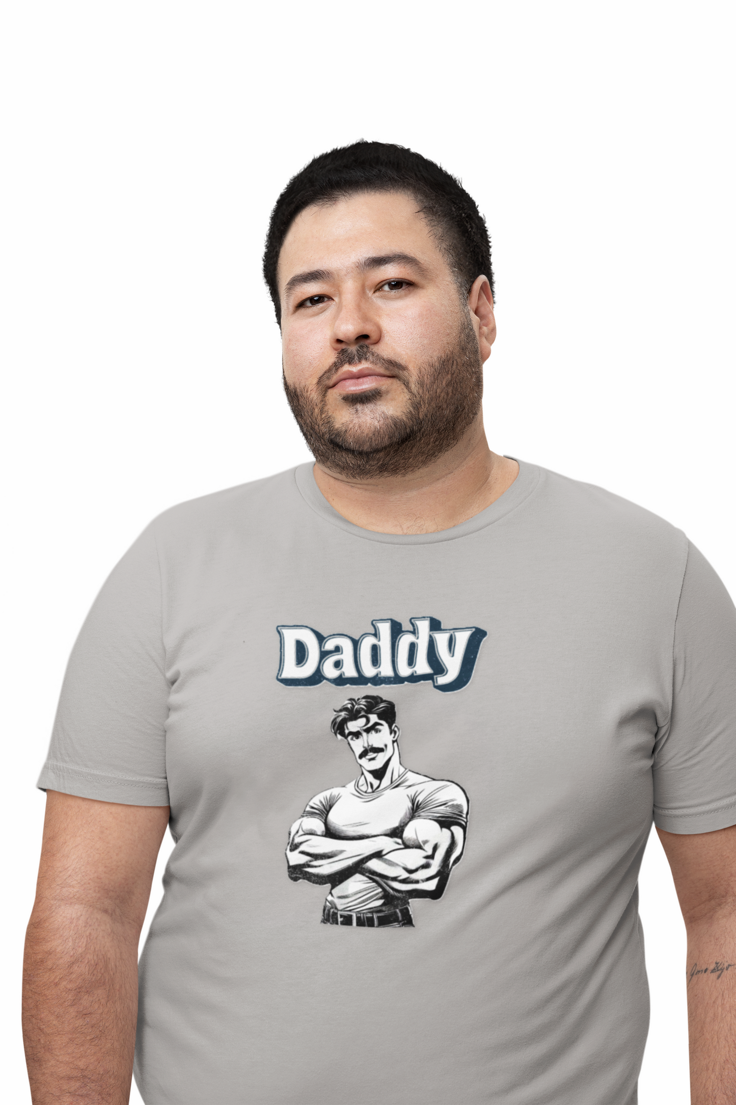 Daddy Beefcake Tee- Flex Appeal Meets Daddy Drama