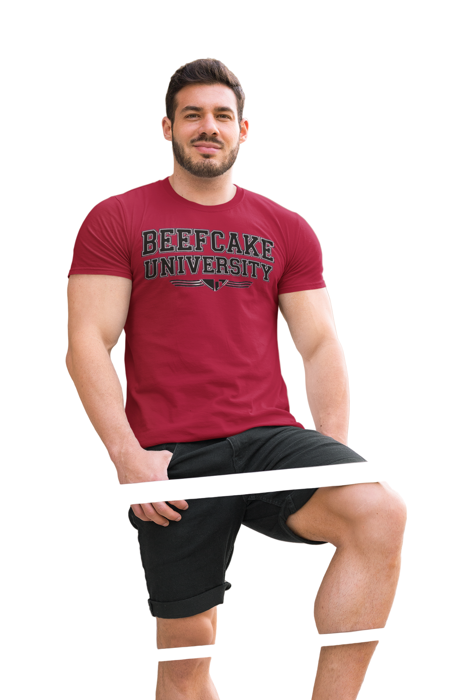 BEEFCAKES UNIVERSITY TEE – CLASS ACT