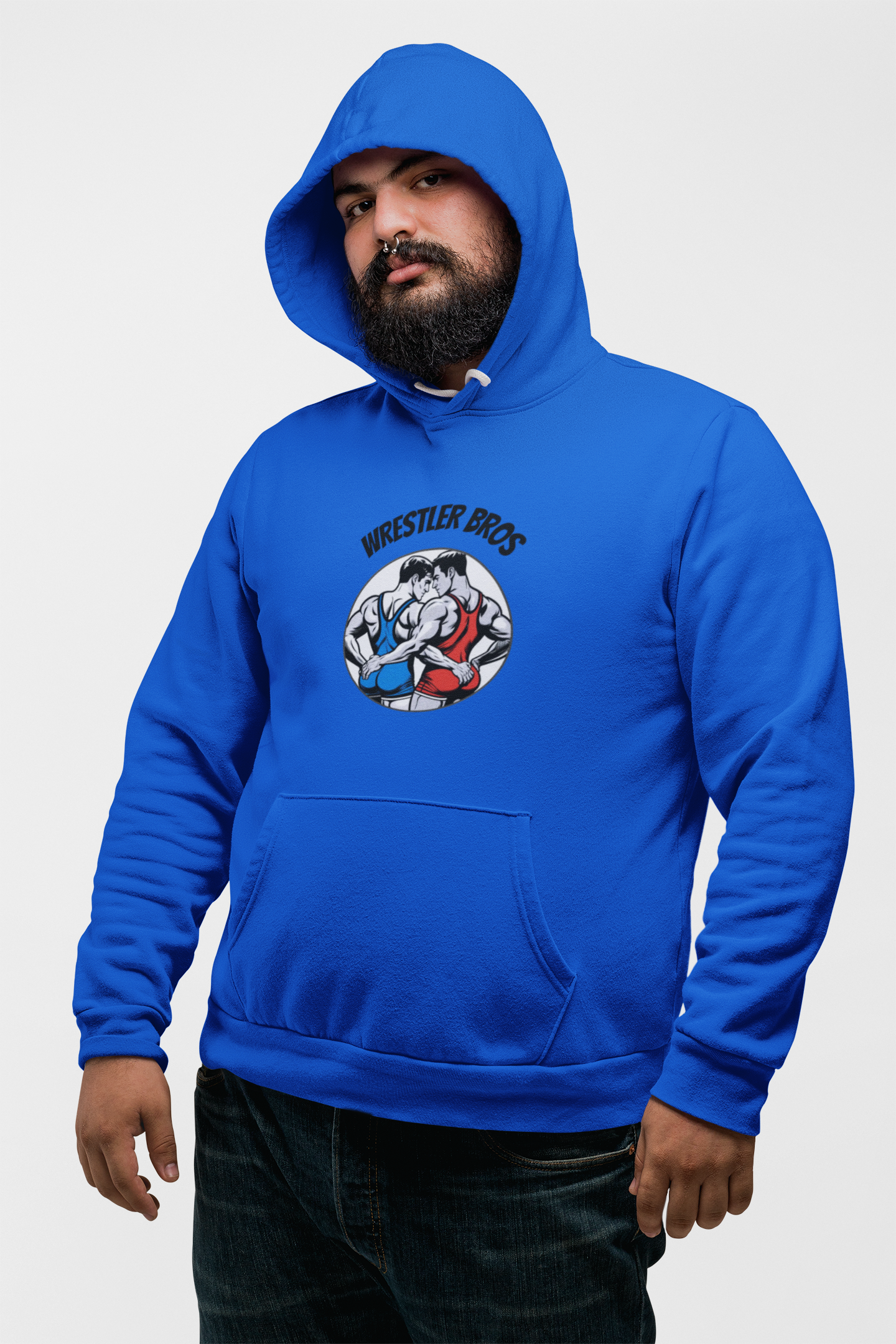 WRESTLER BROS HOODIE- CHEEKY CHAMPIONS