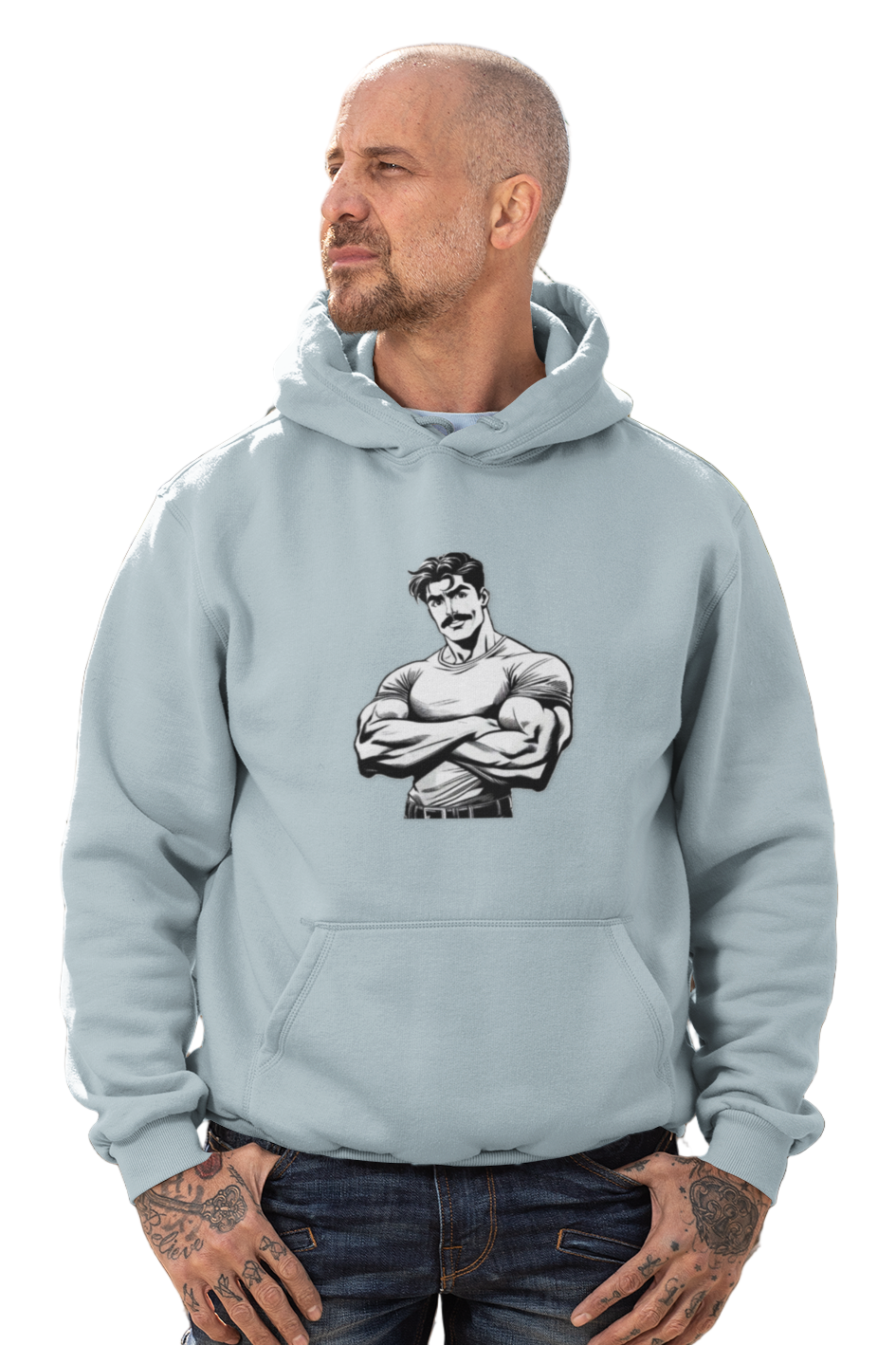 CLASSIC BEEFCAKE DADDY– FLEX APPEAL - HOODIE