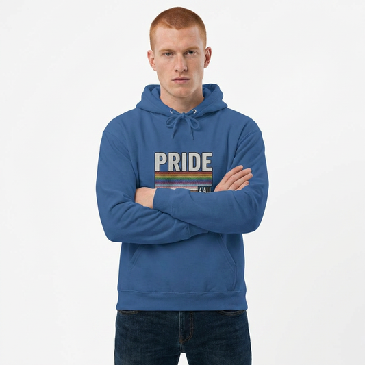 🌈PRIDE COLLECTION- PRIDE GLITTER STRIPE HOODIE