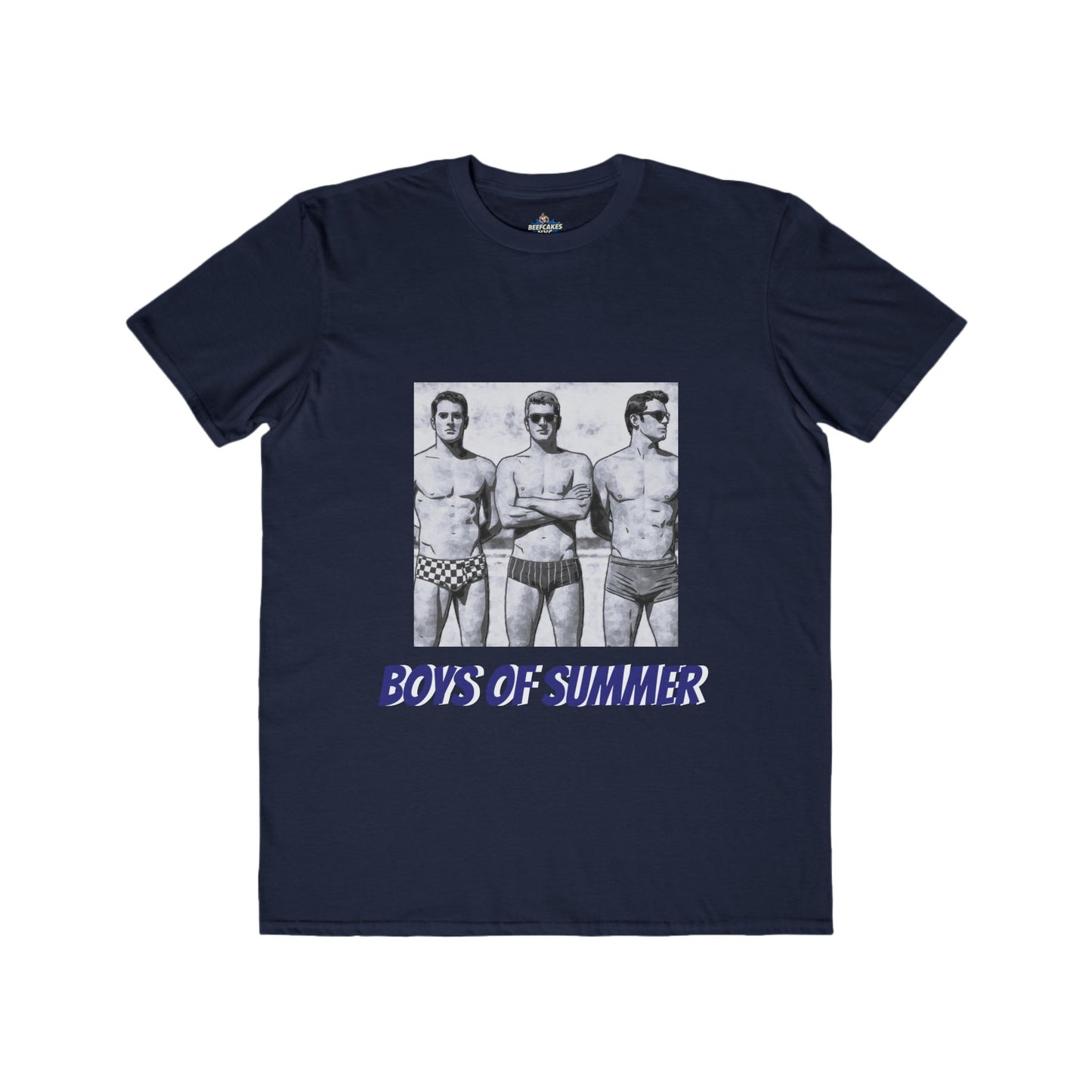 🌞 BOYS OF SUMMER / BLACK AND WHITE, LIGHTWEIGHT TEE