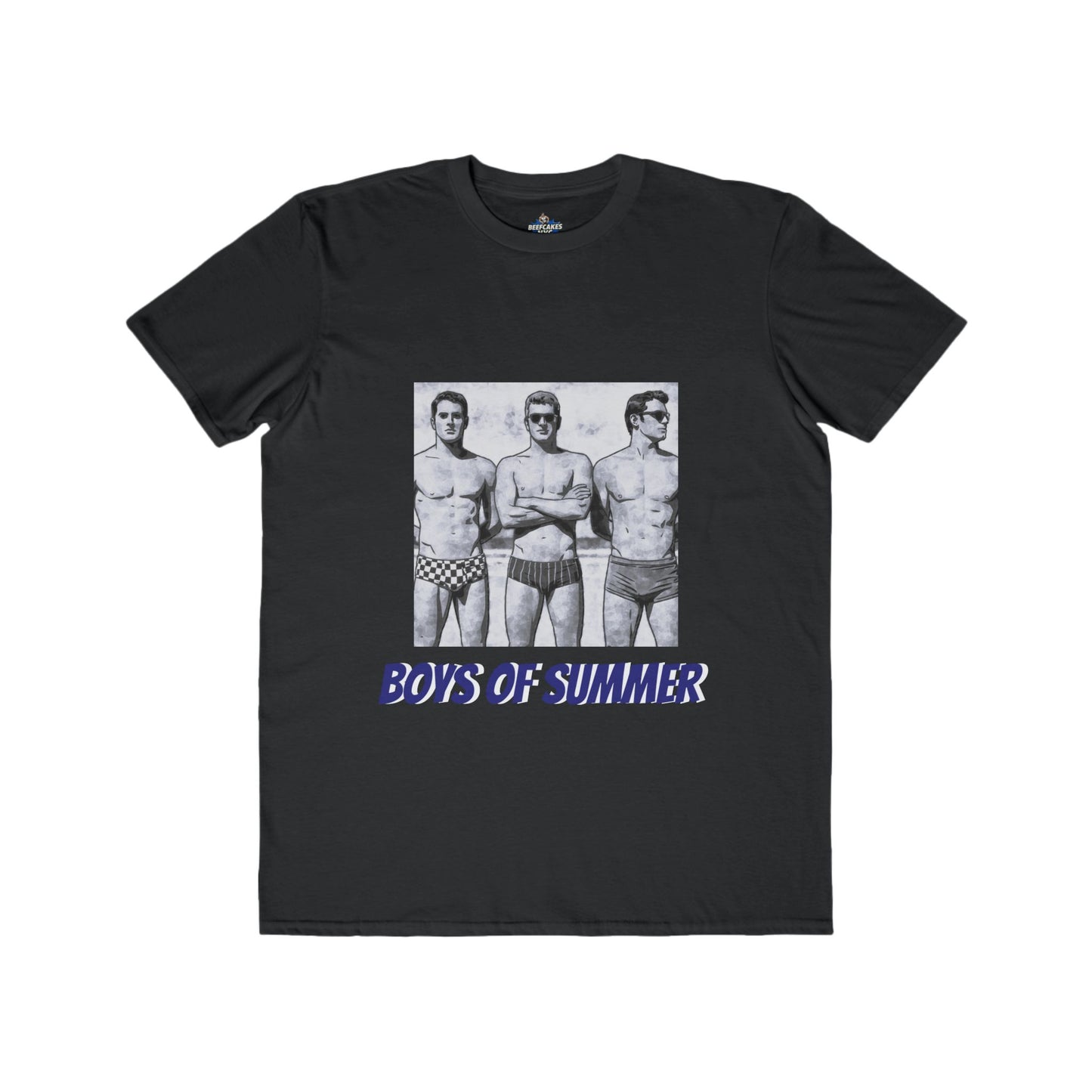 🌞 BOYS OF SUMMER / BLACK AND WHITE, LIGHTWEIGHT TEE