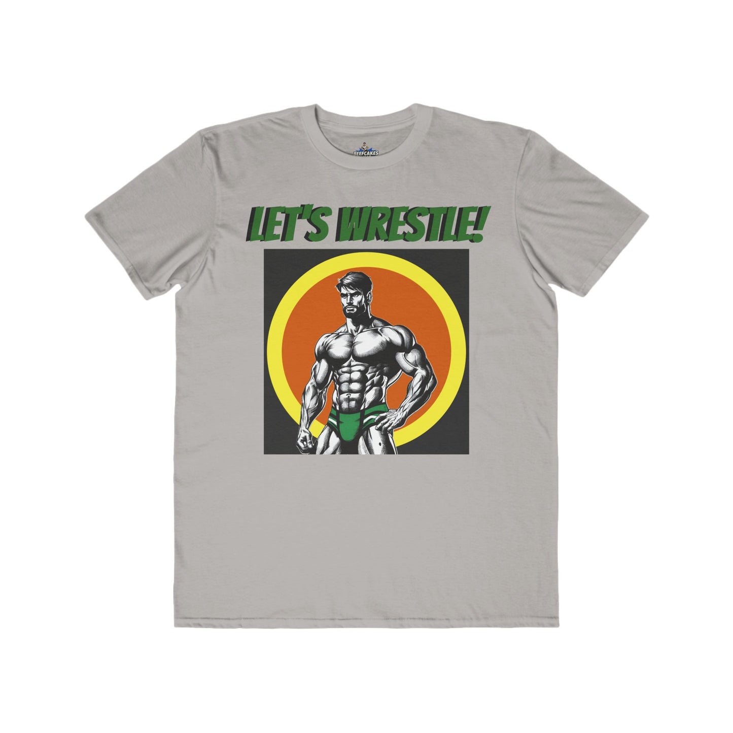 Let's Wrestle Vintage Tee –Muscles, Mayhem & a Splash of Masc