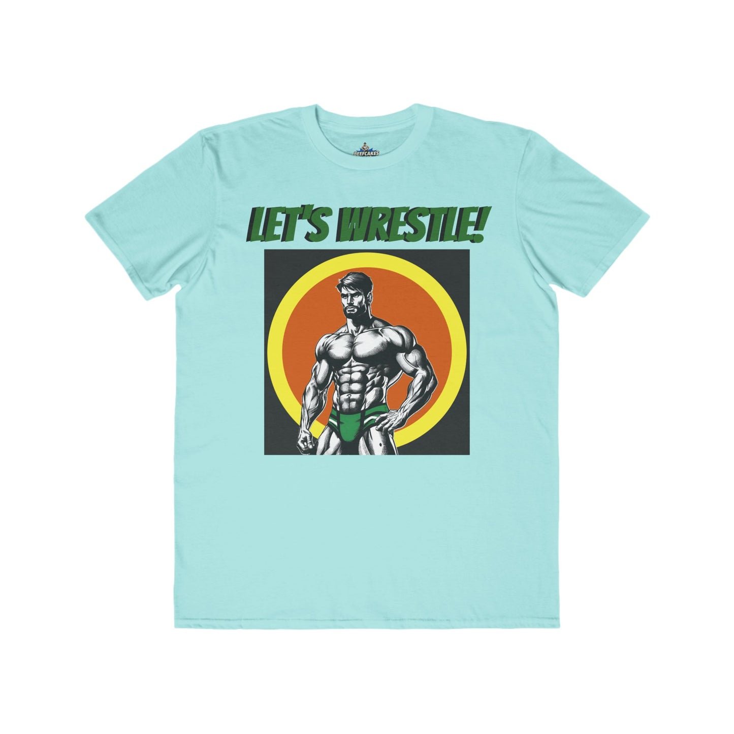Let's Wrestle Vintage Tee –Muscles, Mayhem & a Splash of Masc