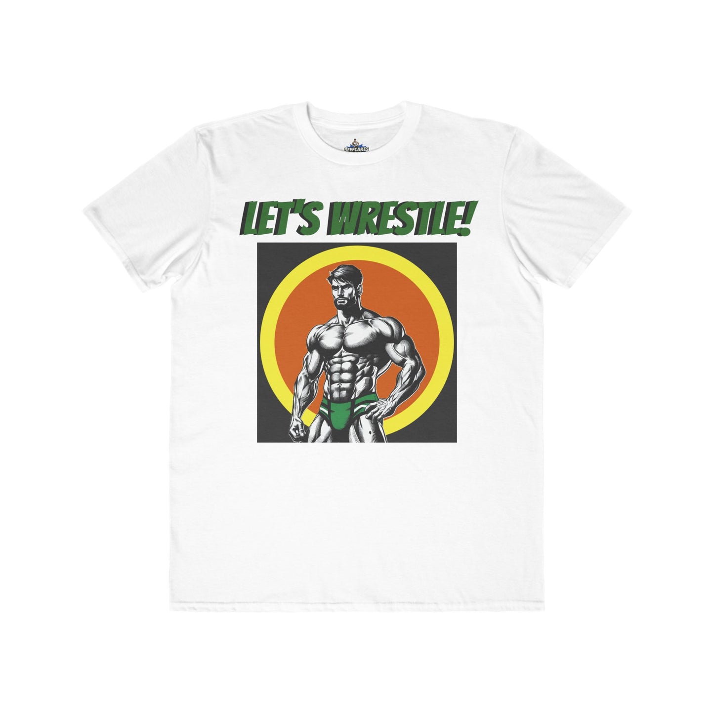Let's Wrestle Vintage Tee –Muscles, Mayhem & a Splash of Masc