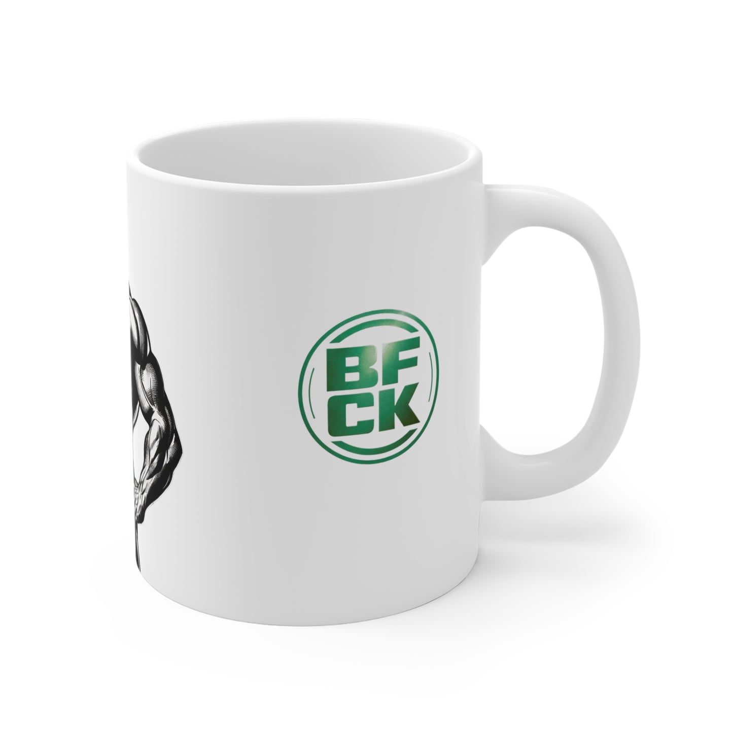 LET’S WRESTLE — MORNING MUSCLE MUG (11oz)