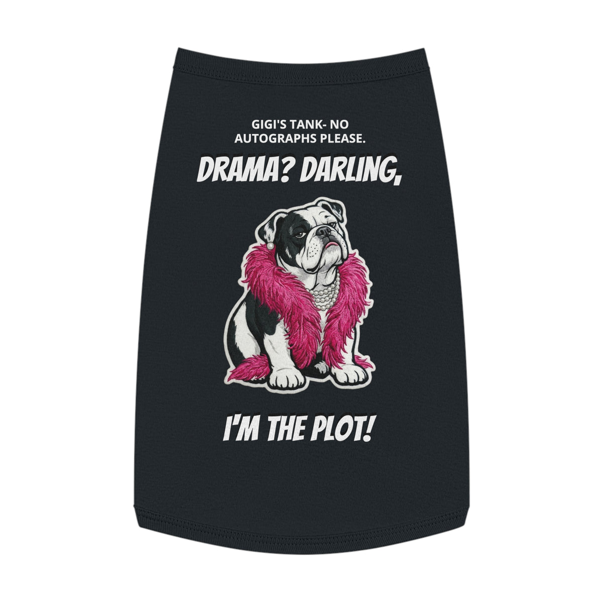 "DRAMA DARLING"-  (PERSONALIZE IT) TANK TOP (I'M THE PLOT EDITION)