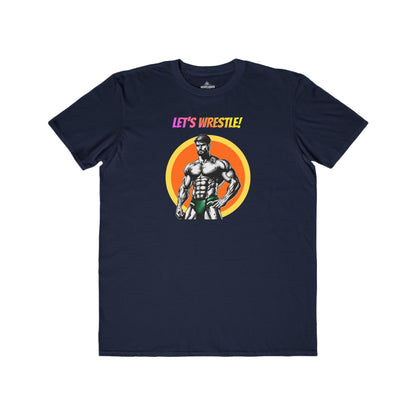 LET'S WRESTLE VINTAGE TEE – MUSCLES, MAYHEM & A SPLASH OF MASC ENERGY