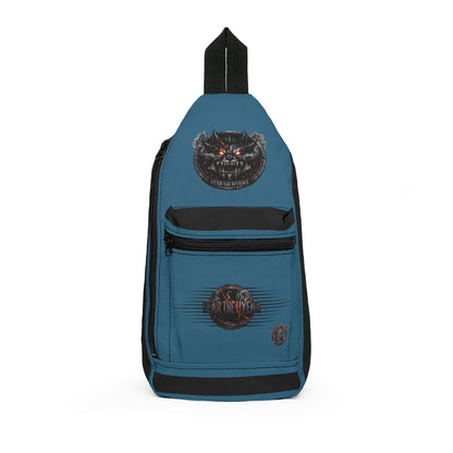 THE OBSCURO COLLECTION: MAYHEM MANIFESTED- HYENA OSCURO-BLUE OPS SLING BAG