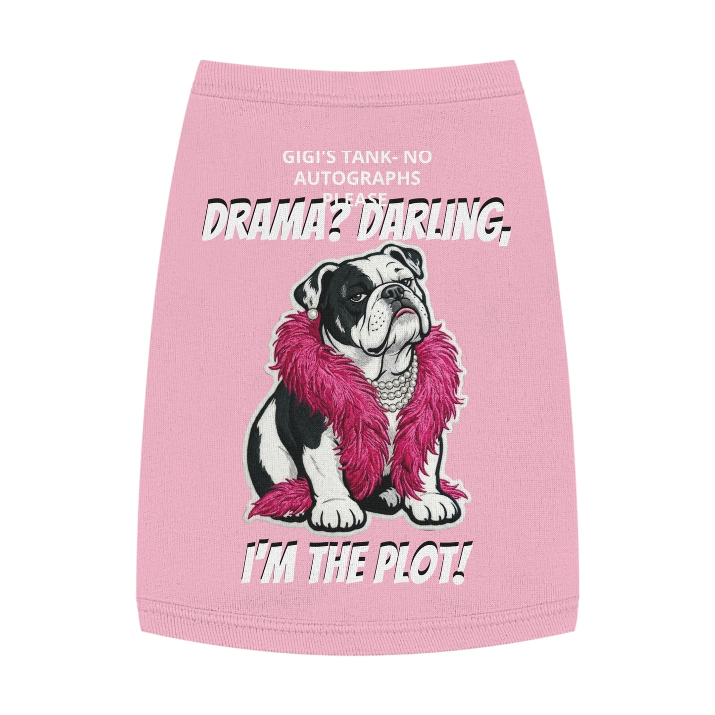 "DRAMA DARLING"-  (PERSONALIZE IT) TANK TOP (I'M THE PLOT EDITION)