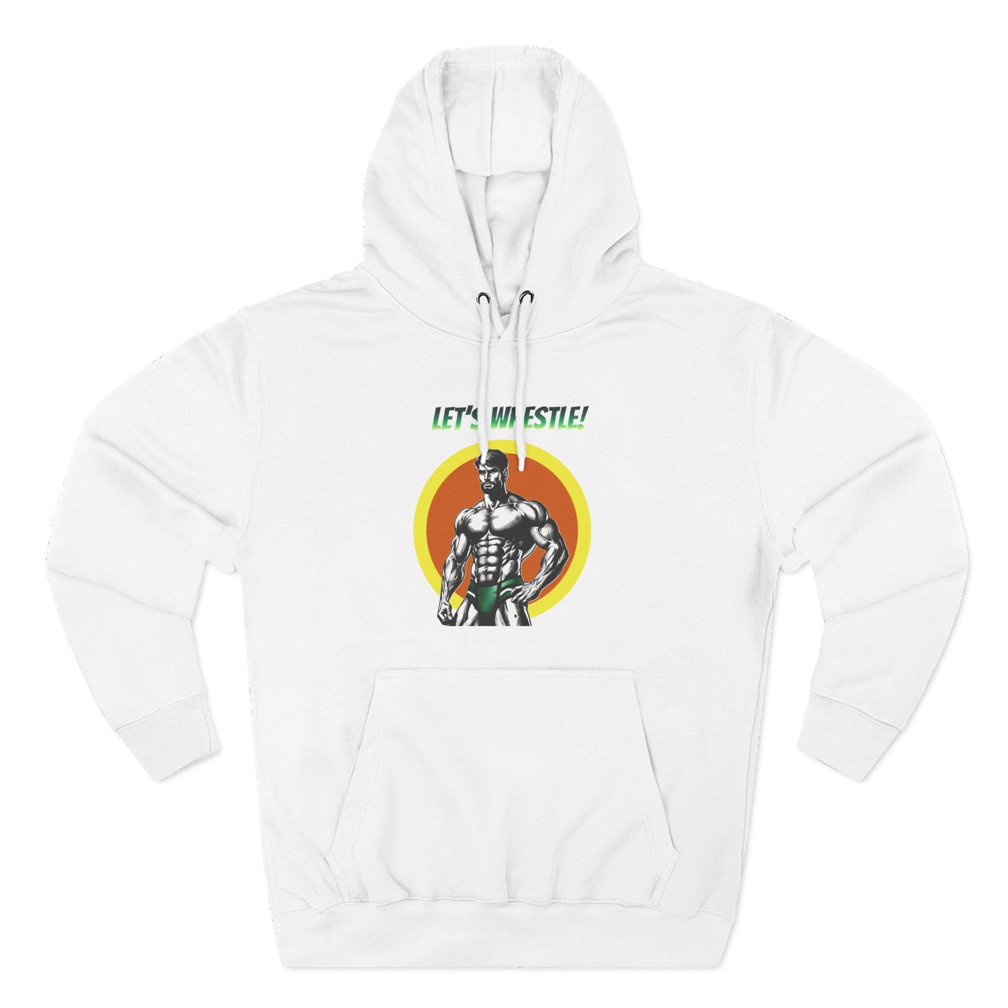 LET’S WRESTLE! - PREMIUM FLEECE HOODIE - BFCK Style