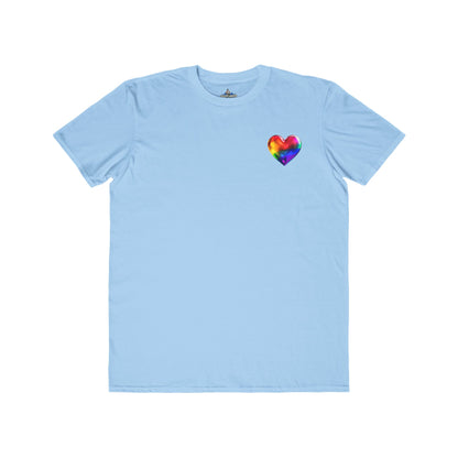 🌈PRIDE COLLECTION - THE HEART-ON TEE —  LIGHTWEIGHT PRIDE SHIRT