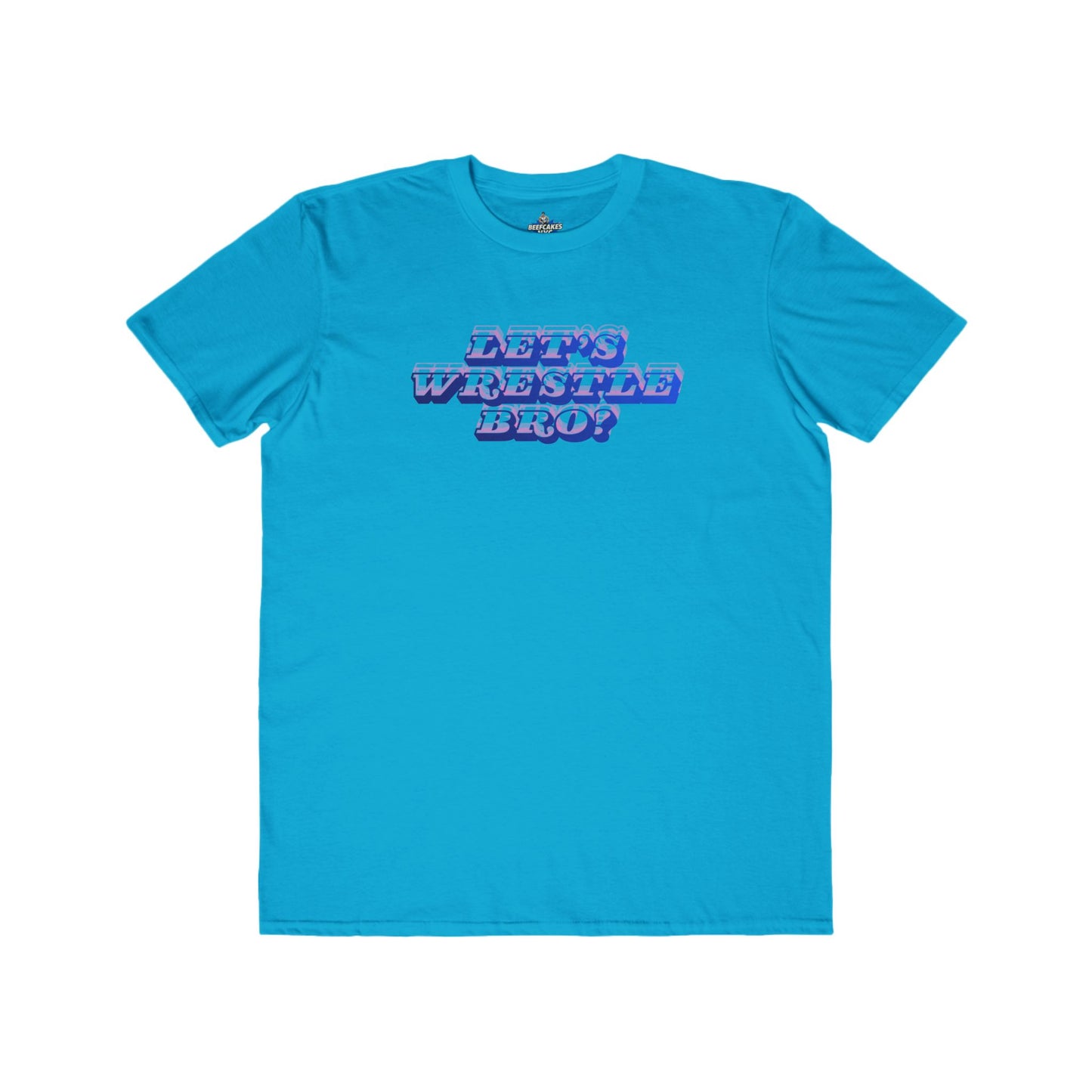 "LET'S WRESTLE BRO!" RETRO GRAPHIC TEE