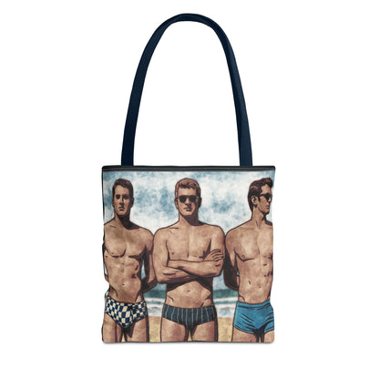 BEEFCAKE BOYS OF SUMMER/COLOR TOTE BAG