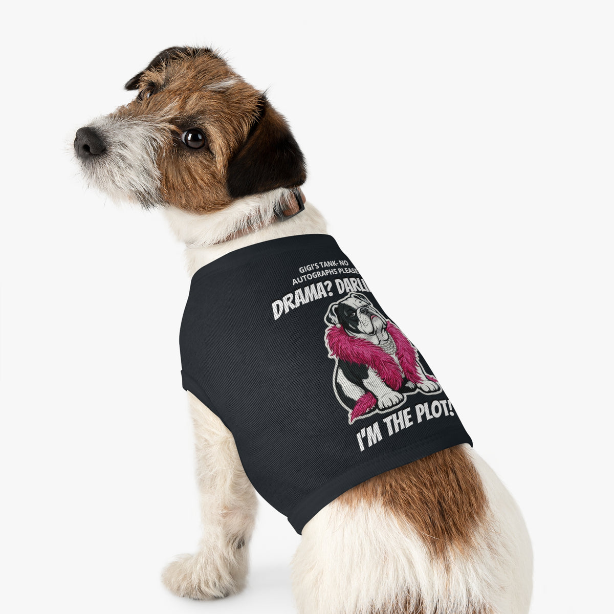 "DRAMA DARLING"-  (PERSONALIZE IT) TANK TOP (I'M THE PLOT EDITION)