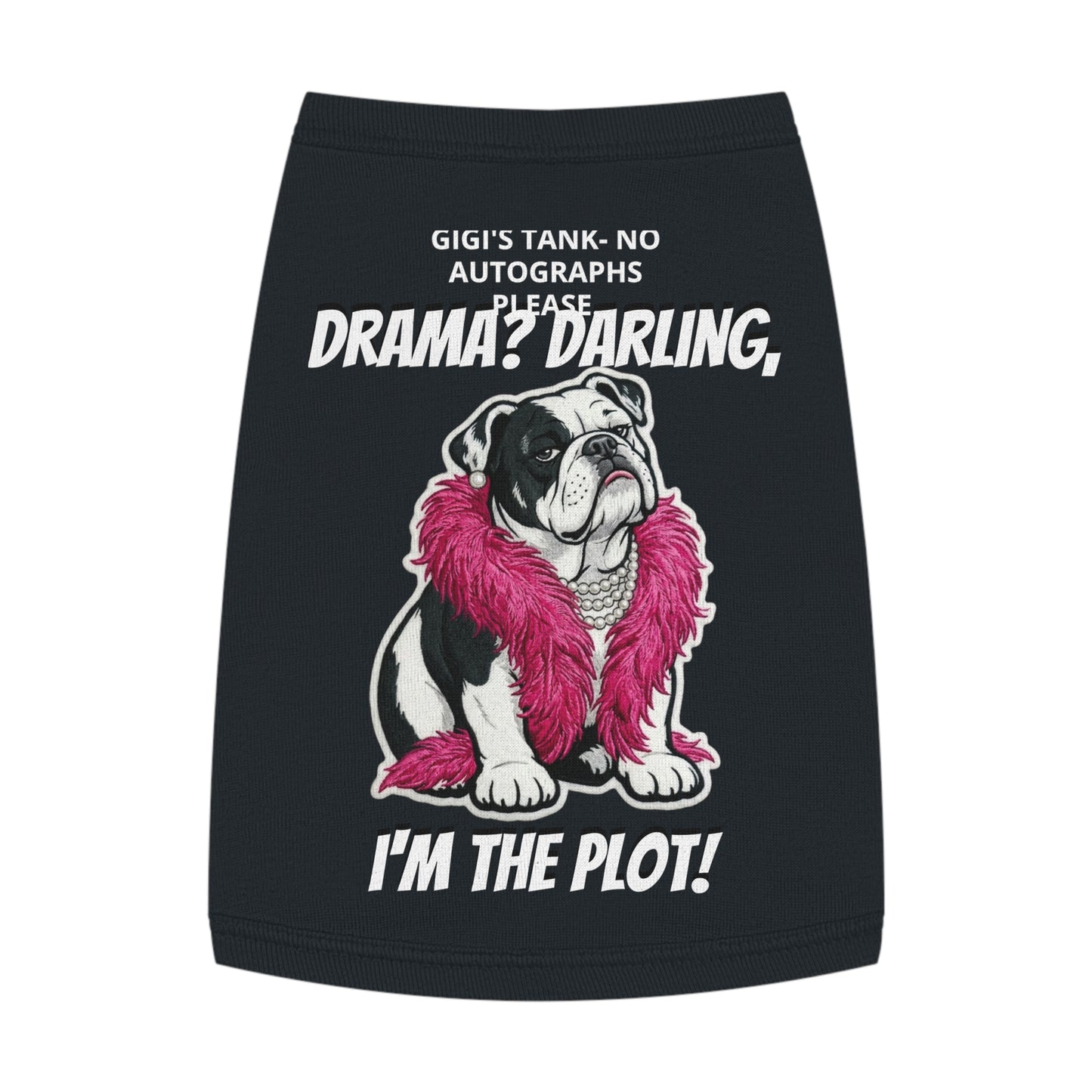 "DRAMA DARLING"-  (PERSONALIZE IT) TANK TOP (I'M THE PLOT EDITION)