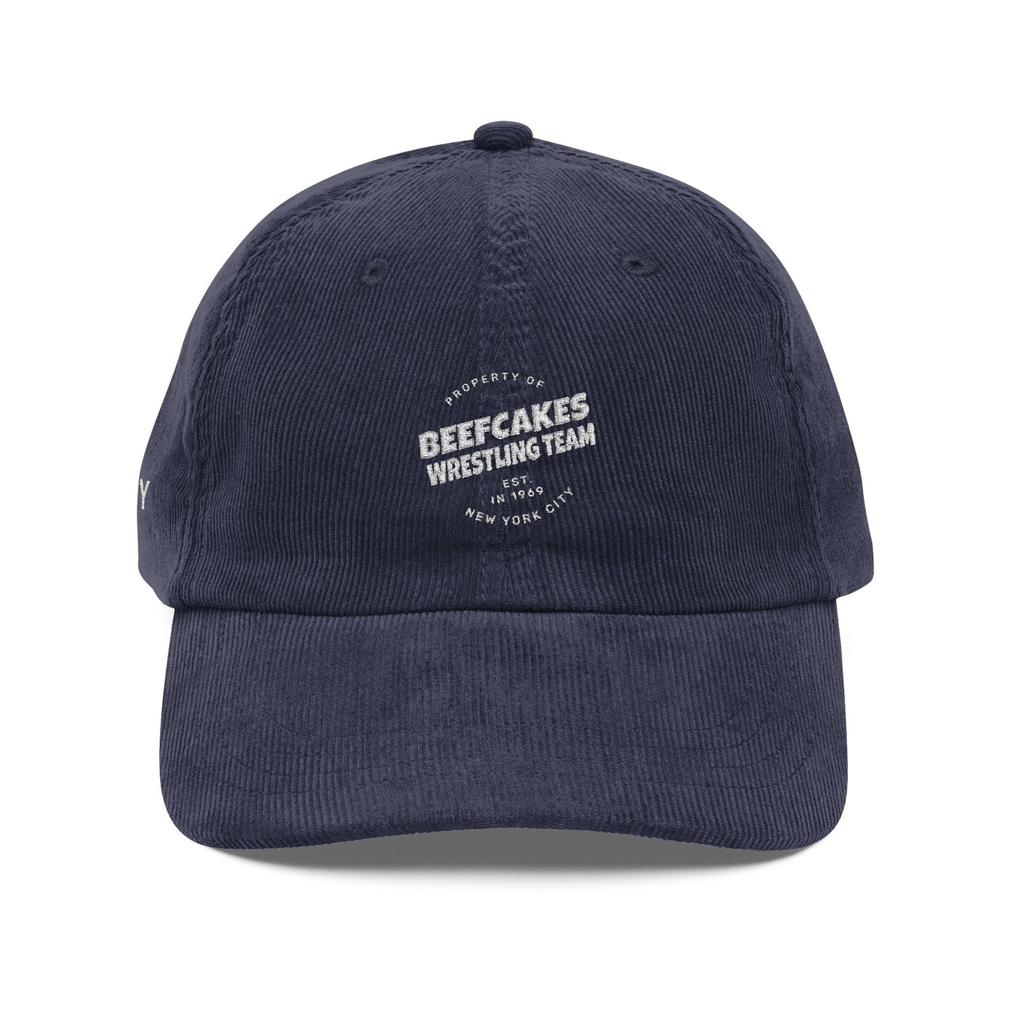 BFCK 1969 WRESTLING TEAM CORDUROY CAP (PERSONALIZATION & EMBROIDERY)