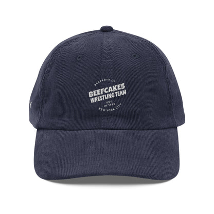 BFCK 1969 WRESTLING TEAM CORDUROY CAP (PERSONALIZATION & EMBROIDERY)