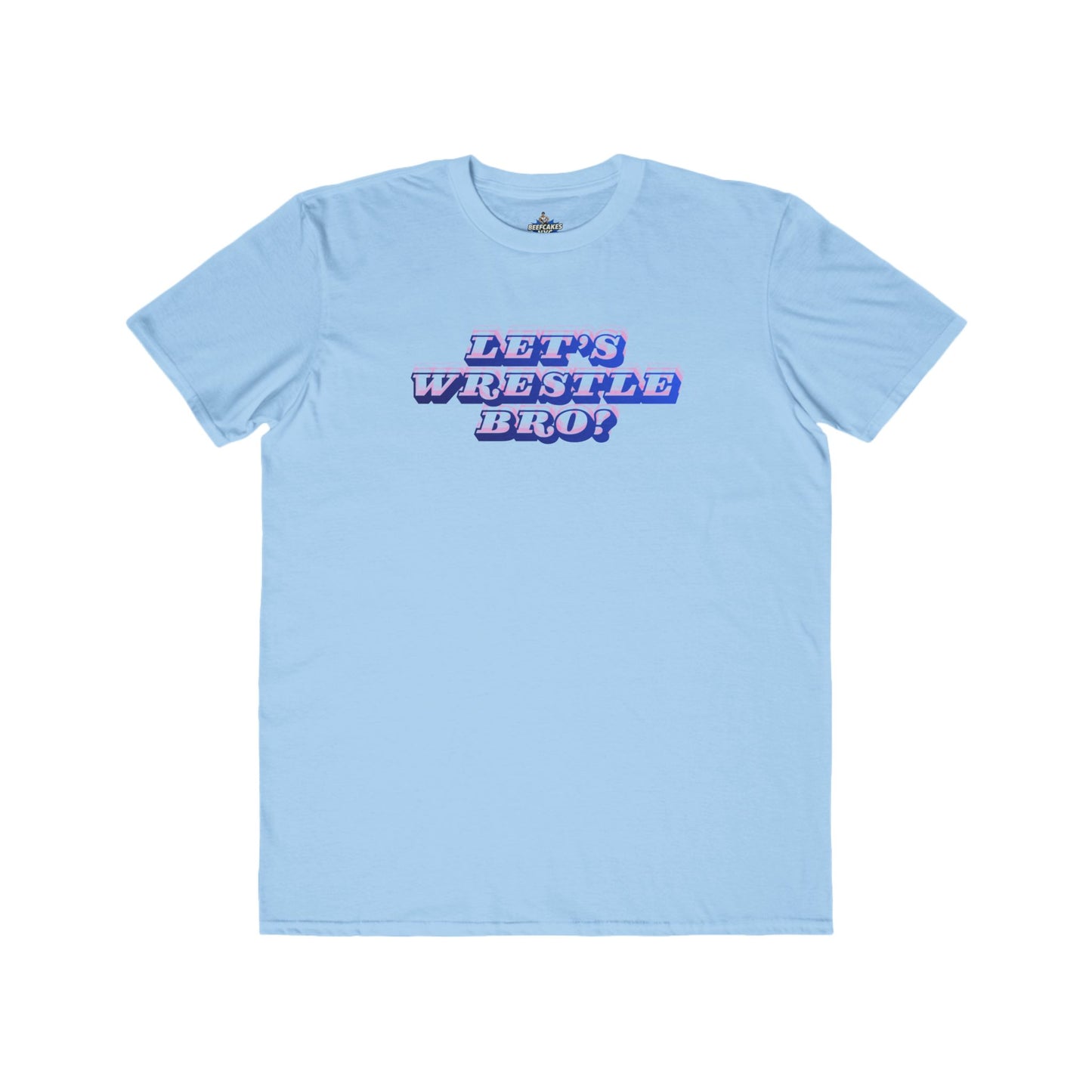 "LET'S WRESTLE BRO!" RETRO GRAPHIC TEE