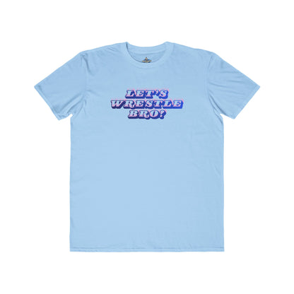 "LET'S WRESTLE BRO!" RETRO GRAPHIC TEE