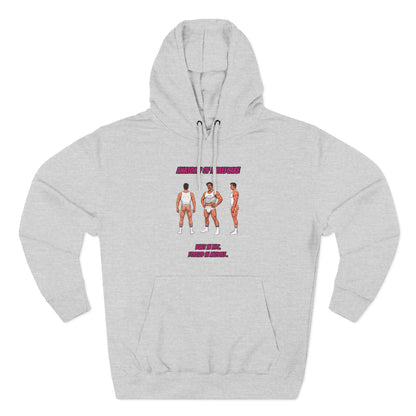 ANATOMY OF A BEEFCAKE HOODIE - BUILT IN NYC, FORGED IN MUSCLE