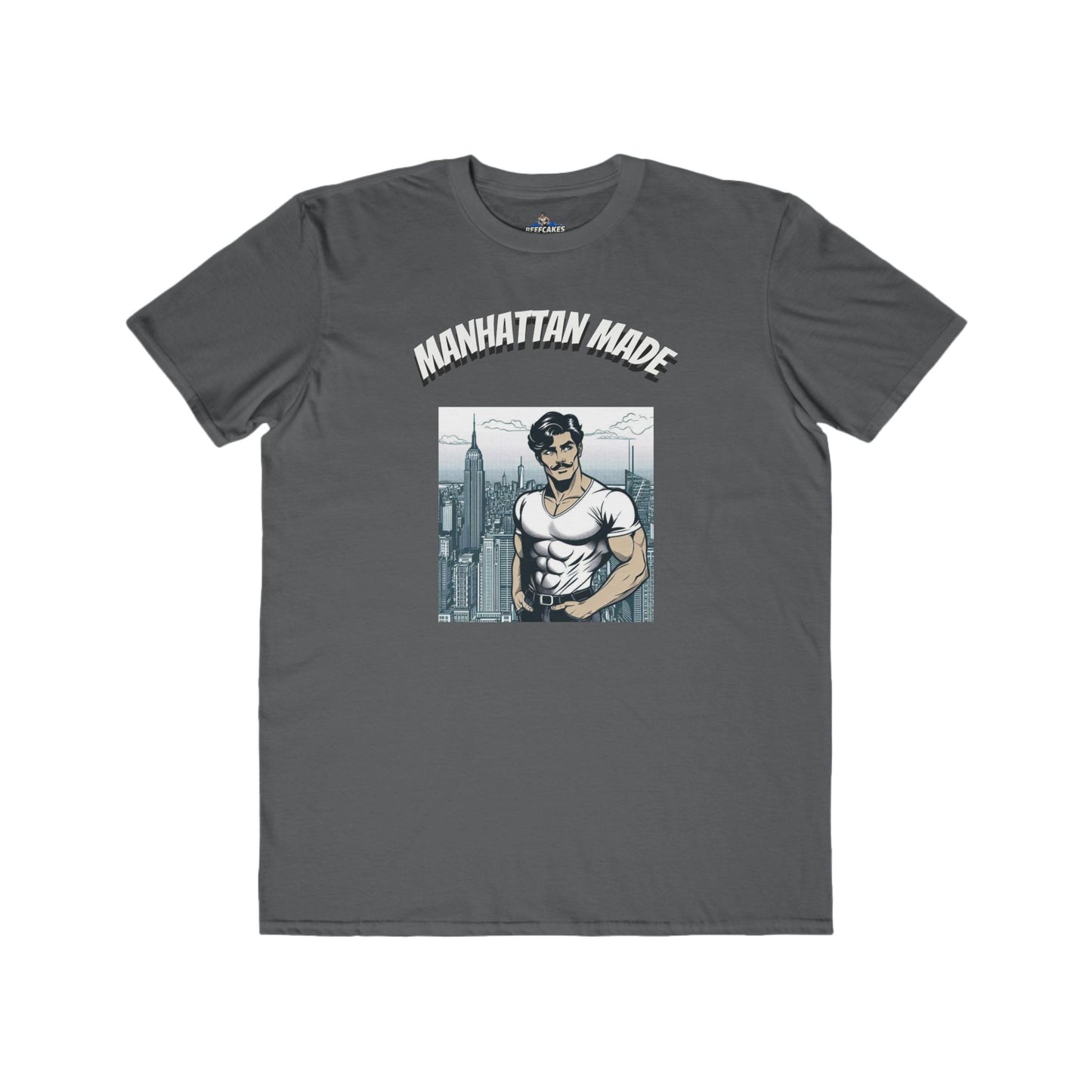 NYC BEEFCAKE, MANHATTAN MADE - MUSCLE POWERED, NYC APPROVED