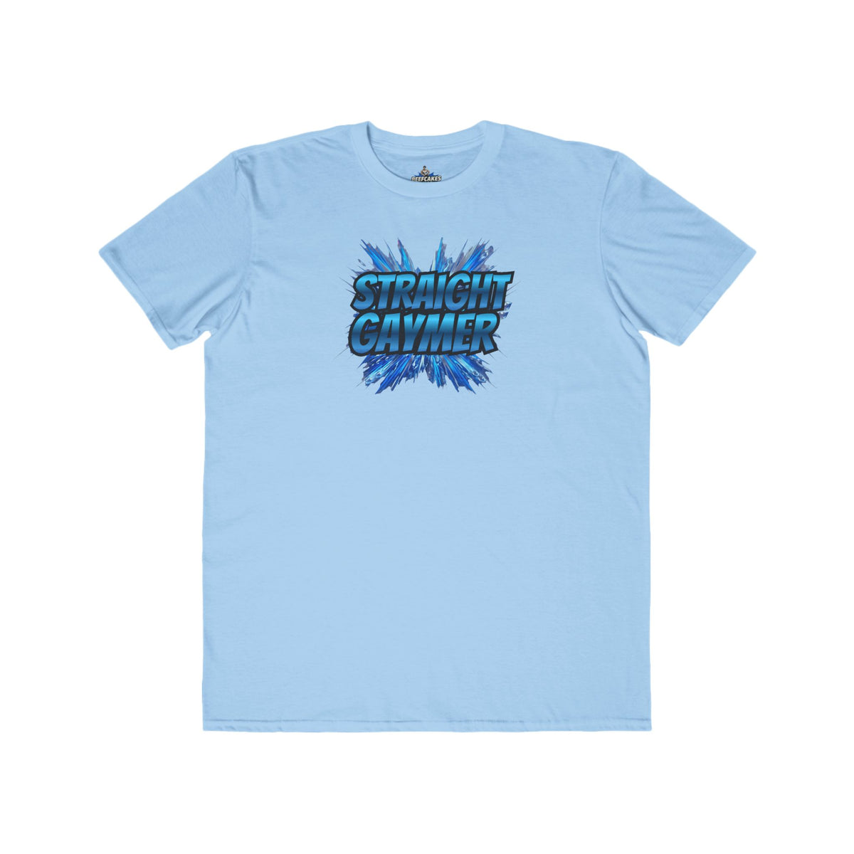 STRAIGHT GAYMER MODE TEE-COMIC STYLE GAMING GRAPHIC
