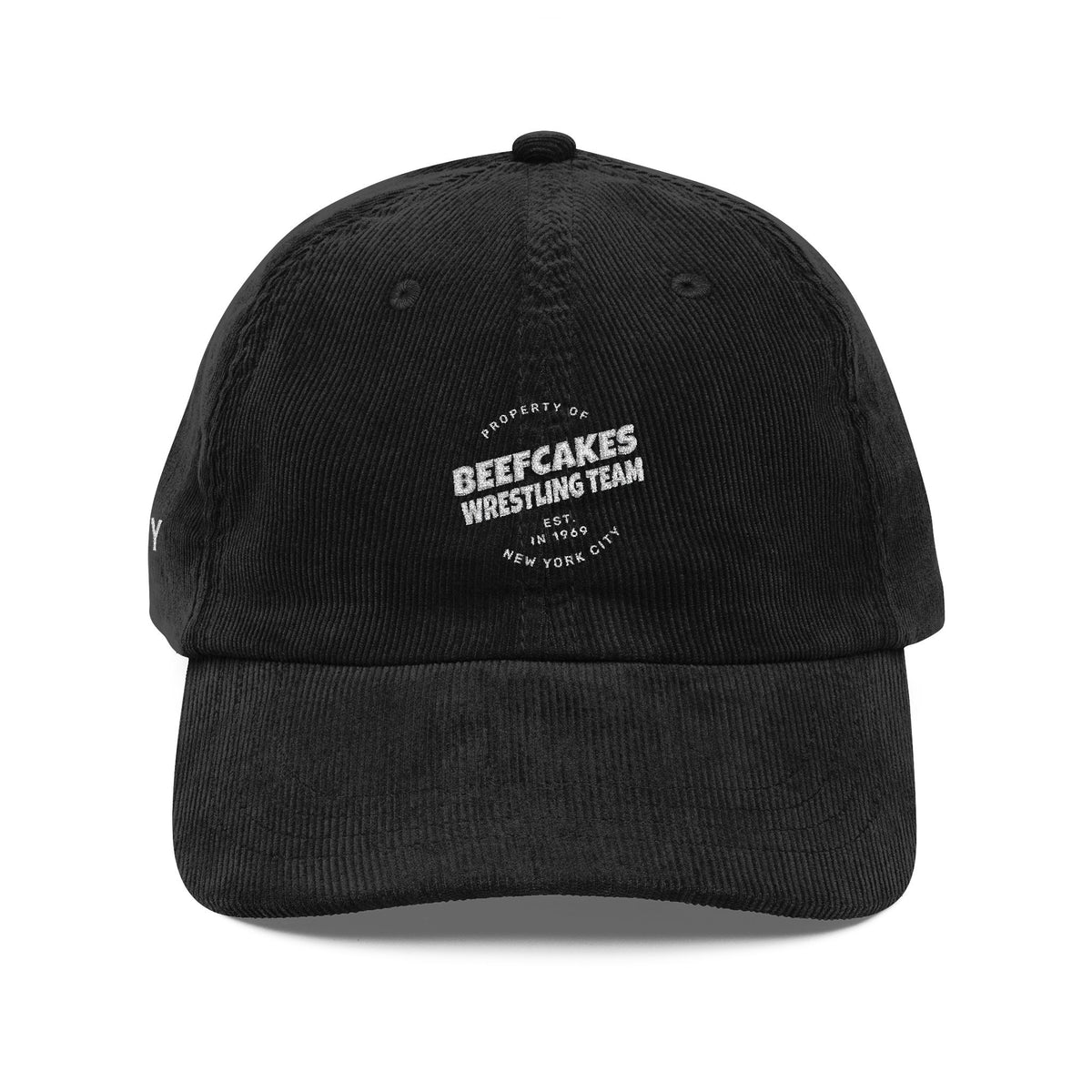 BFCK 1969 WRESTLING TEAM CORDUROY CAP (PERSONALIZATION & EMBROIDERY)