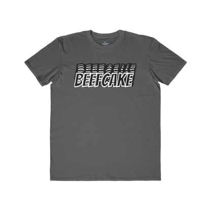 BEEFCAKE CLASSIC FLOATING TEXT TEE SHIRT- EVERYDAY, FOR EVERYONE- THE BOLD EDITION