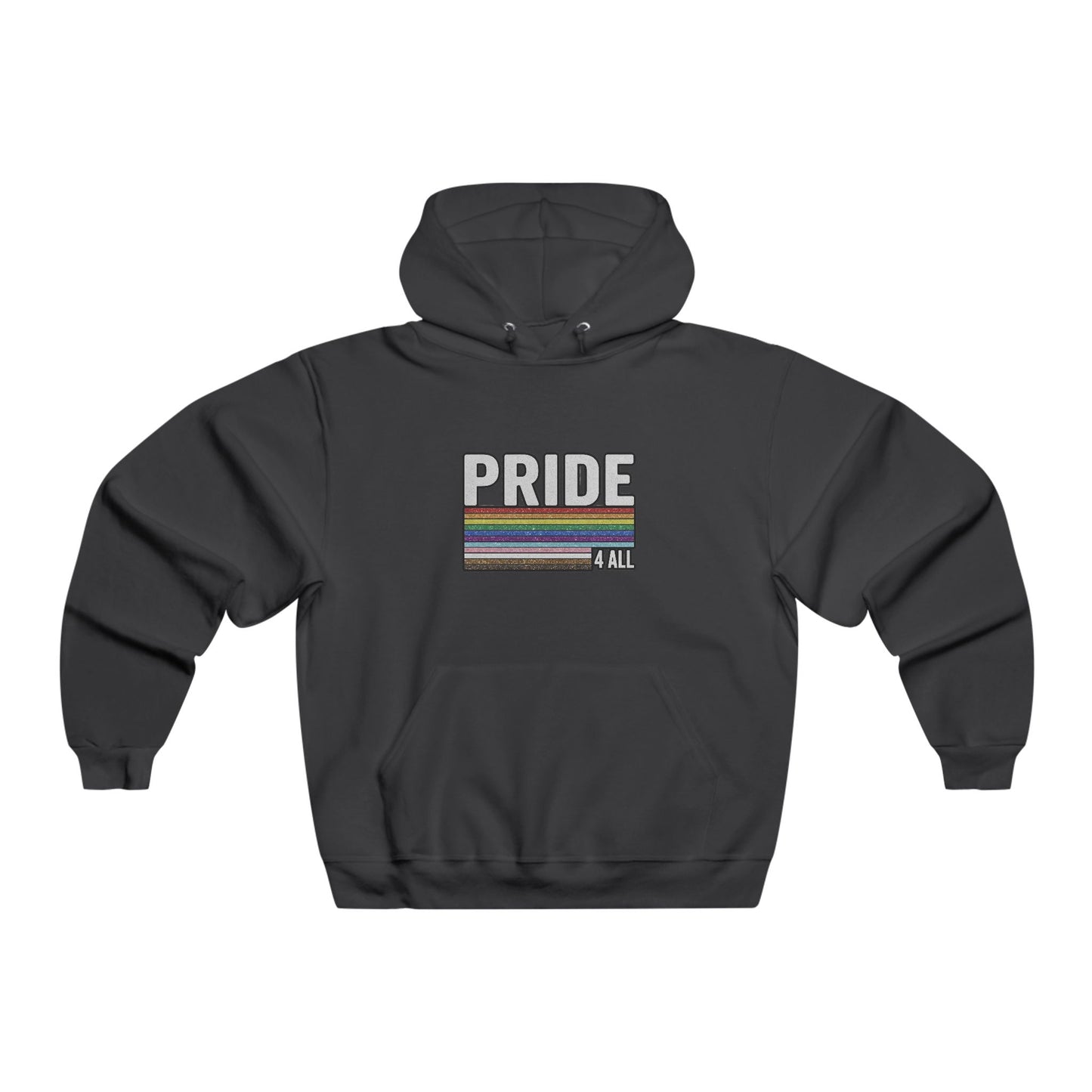 🌈PRIDE COLLECTION- PRIDE GLITTER STRIPE HOODIE