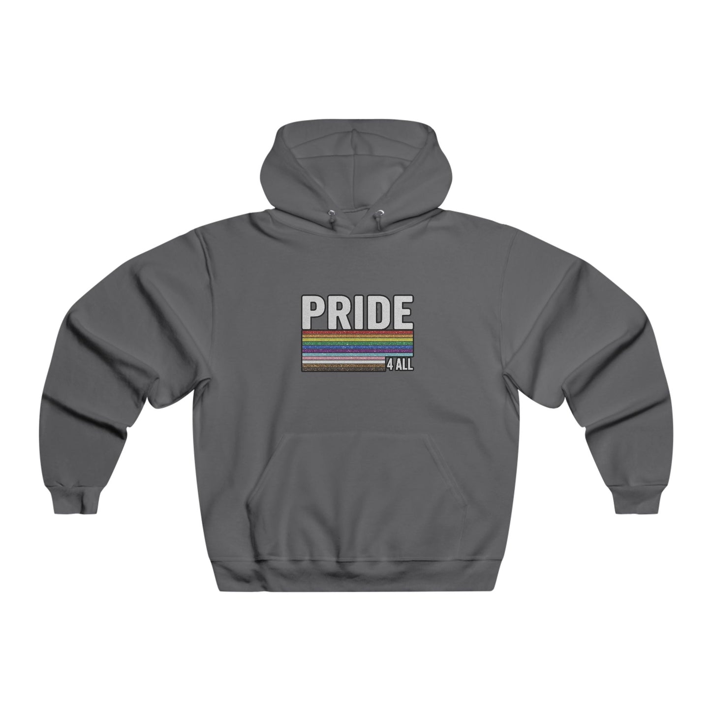 🌈PRIDE COLLECTION- PRIDE GLITTER STRIPE HOODIE