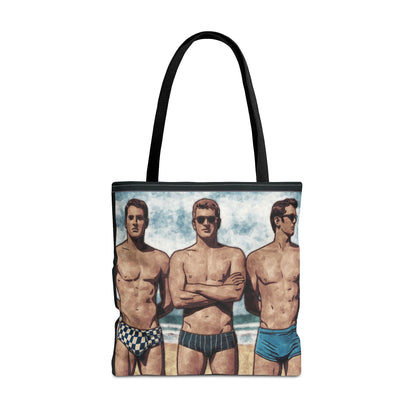 BEEFCAKE BOYS OF SUMMER/COLOR TOTE BAG