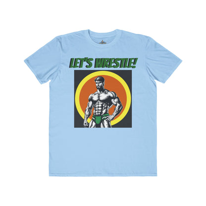 Let's Wrestle Vintage Tee –Muscles, Mayhem & a Splash of Masc