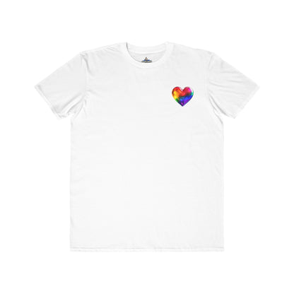 🌈PRIDE COLLECTION - THE HEART-ON TEE —  LIGHTWEIGHT PRIDE SHIRT