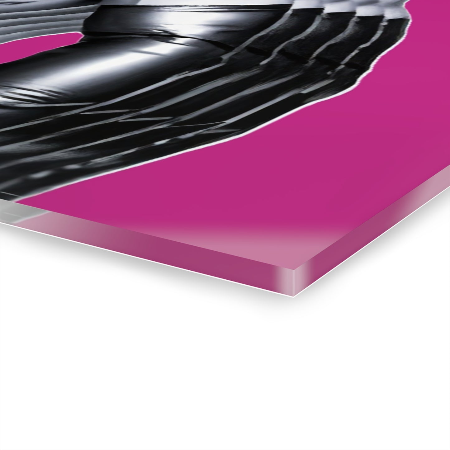 Leather: Neon NYC Nights- Acrylic Print 30″x 20″ or 20"x16"